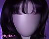 Olive black + bangs