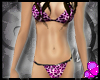 [A] Pink Leopard Bikini
