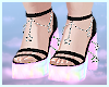 ☾ Pink Star Heels