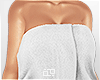 𝓟. Bath Towel White
