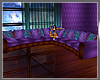 Teal/Purple Sofa