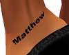 Tramp stamp Matthew (F)