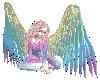 rainbow angel sit