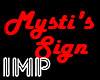 {IMP}Mystis Sign - Red