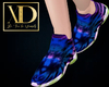 {D}Dye Purple Sneakers