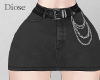 Mliux Black Skirt