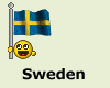 Swedish flag smiley
