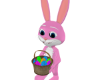 Bunny with Easter eggs