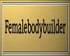 Femalebodybuilder Plate