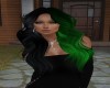 Halloween witchy green