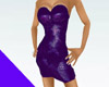 Minidress Sequin Purple