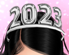 2023 Silver Headband