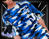 QSJ-Baggy Camo Shirt Blu
