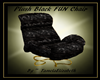 TE Plush Black FUN Chair