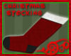 Stocking - Red w Black