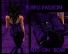 PRPLE PASSION ADD ON BOW