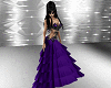 purple b wedd dress