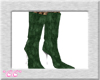 *CC* Green Velvet Boots