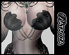 Dark mermaid bra