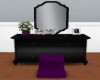 Black/Purple Dresser