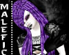 +m+ purple charmy hair