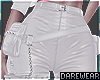 White Latex Pants+Belts