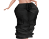 XK* Black Baggy Pants