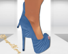 Blue Fancy Heels