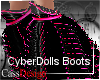 CyberDoll Boots Pink