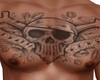 SIN Pirate Chest Tattoo