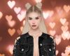 !L Hair blond coque
