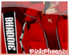 Bhaddie Puff Coat Rojo
