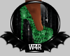 W|GREEN ANIMA HEELS