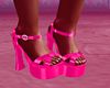 Pink Platform Sandal