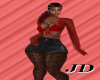 [JD]Red Black Jean Fit