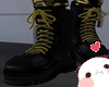 Combat Boots Yellow