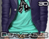 [3D] Scarf Suit