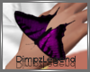 [D]Purple Hand Butterfly