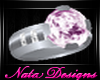 pink dimond wedding ring