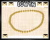 (Eo) Gold Beads Collar