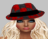 Red Checkered Hat