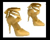 LEA GOLDEN PUMPS