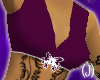 (J)bow purple halter top