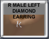 R MaleDiamondEarringLeft