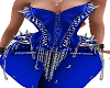 *J* Spike corset Blue