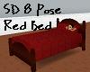 8 pose Red Heart Bed