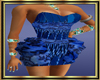 Blue Velvet Rumba Dress
