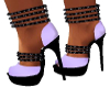 (AL)Lilac N Black Heels
