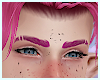 ☾ Warm Pink Eyebrows
