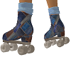 roller skates F leather